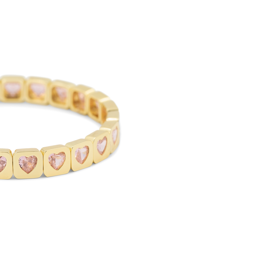 THE PINK LOVE LOCK BRACELET