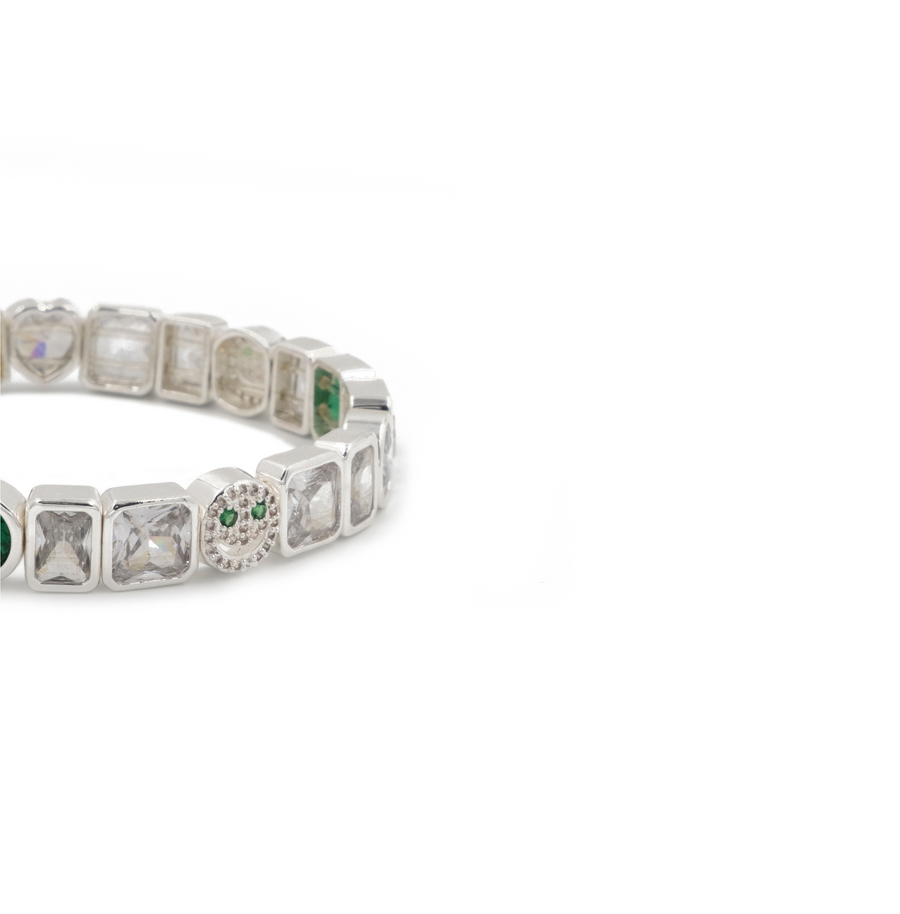 THE PAVÉ HAPPY JEWEL BRACELET