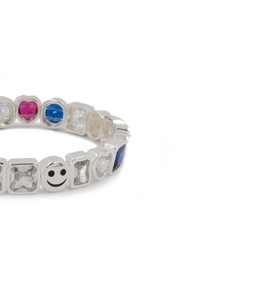 THE ENAMEL HAPPY JEWEL BRACELET