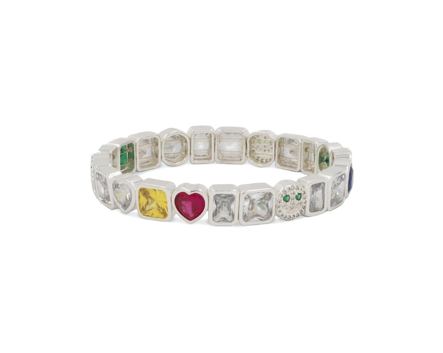 THE PAVÉ HAPPY JEWEL BRACELET