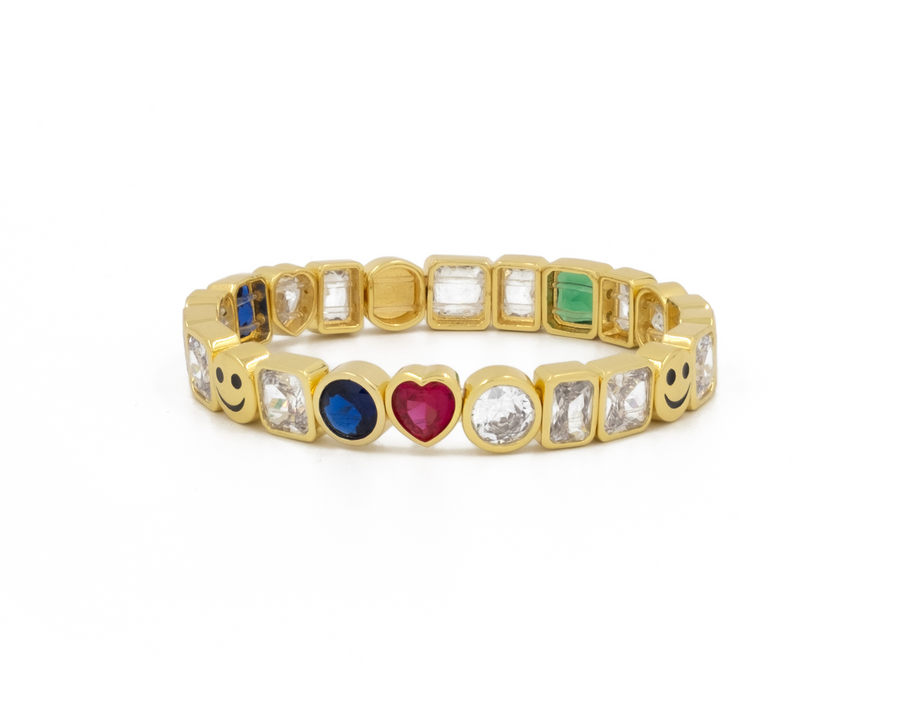 THE ENAMEL HAPPY JEWEL BRACELET