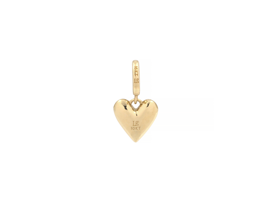 THE MINI PUFFED HEART CHARM